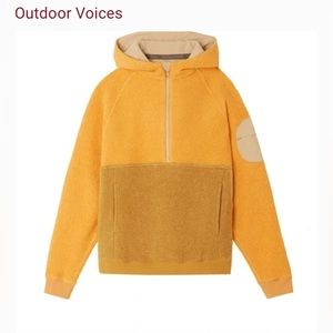 Outdoor voices orange jacket